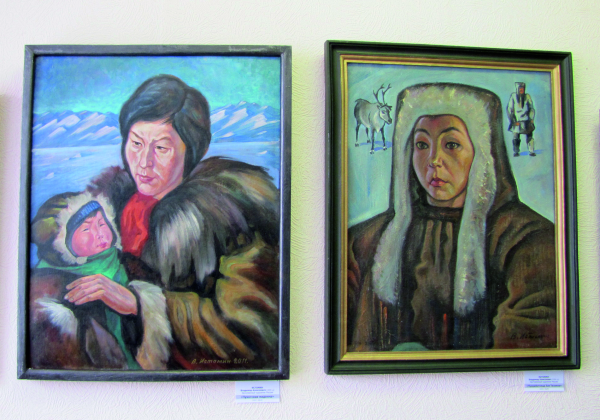 Народный костюм в живописи и графике