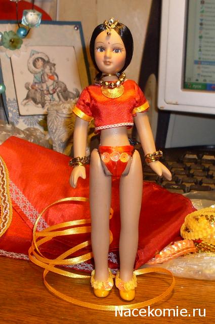 Куклы в Костюмах Народов Мира №1 - Индия