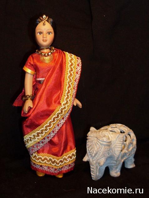 Куклы в Костюмах Народов Мира №1 - Индия