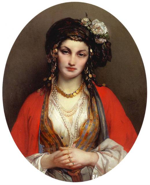 Народный костюм в живописи и графике