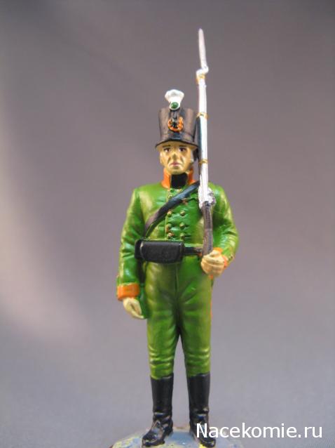 Наполеоновские Войны №64 Рядовой 6-го егерского полка, 1805-1808 гг.