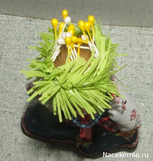 Куклы в народных костюмах №55 Кукла в девичьем костюме Астраханской губернии