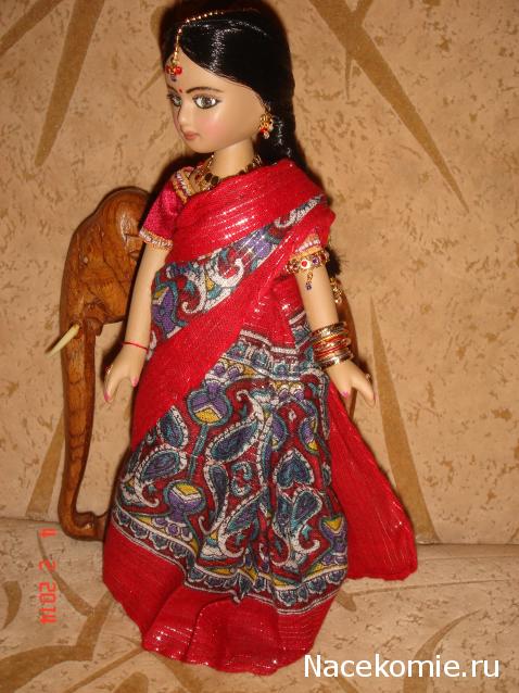 Куклы в Костюмах Народов Мира №1 - Индия