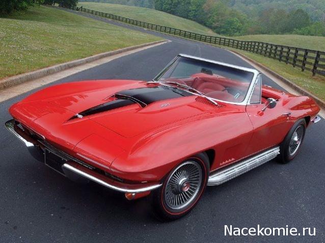 Суперкары №77 Chevrolet Corevette Stingray 1963