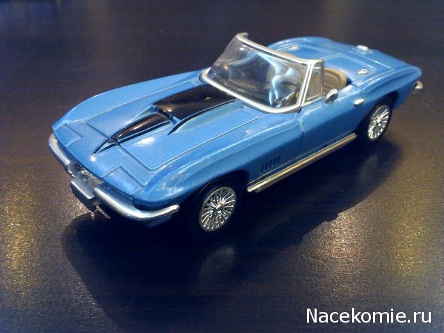 Суперкары №77 Chevrolet Corevette Stingray 1963