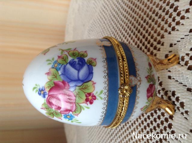 Коллекция фарфоровых яиц -  Eaglemoss - тест