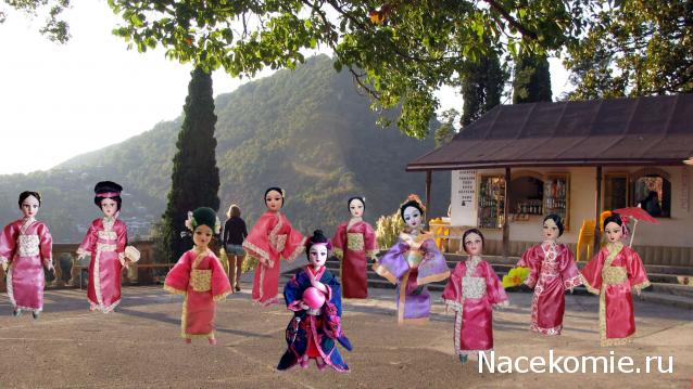 Куклы в Костюмах Народов Мира №3 - Япония