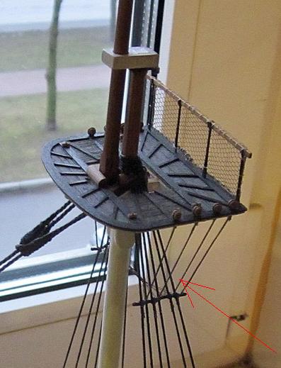 Собери Чёрную Жемчужину. Рангоут и такелаж.