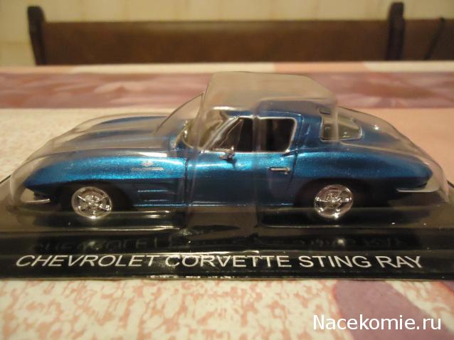 Суперкары №77 Chevrolet Corevette Stingray 1963