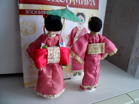 Куклы в Костюмах Народов Мира №3 - Япония