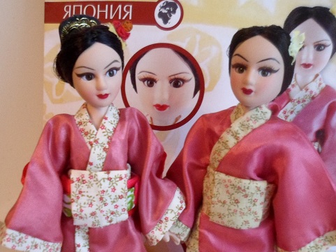 Куклы в Костюмах Народов Мира №3 - Япония