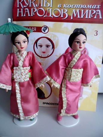 Куклы в Костюмах Народов Мира №3 - Япония