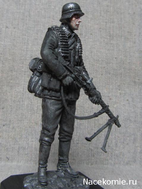 Солдаты ВОВ - Спецвыпуск №1 - Обер-ефрейтор пехотного полка с пулемётом MG-34, 1941г.