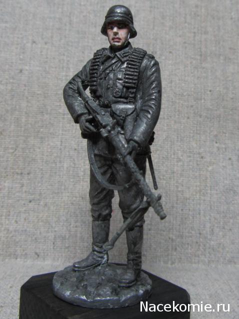 Солдаты ВОВ - Спецвыпуск №1 - Обер-ефрейтор пехотного полка с пулемётом MG-34, 1941г.