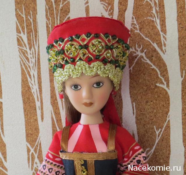 Куклы в народных костюмах №42 Кукла в праздничном костюме Владимирской губернии