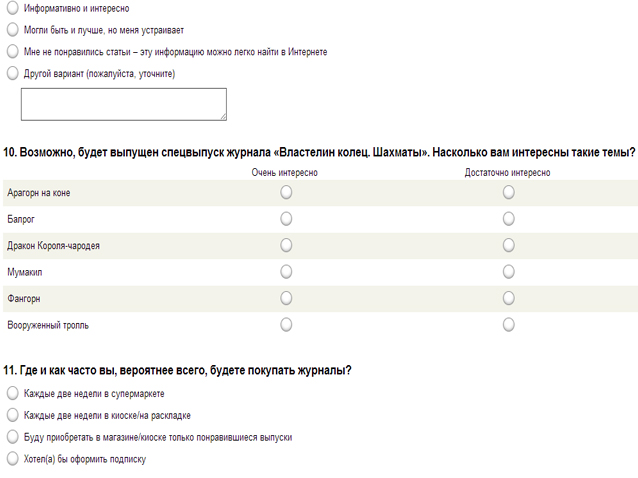 Властелин Колец Шахматы - График выхода и обсуждение