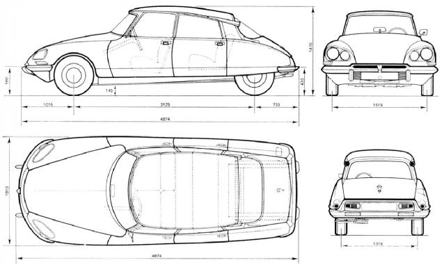 Полицейские Машины Мира №27 Citroen DS21