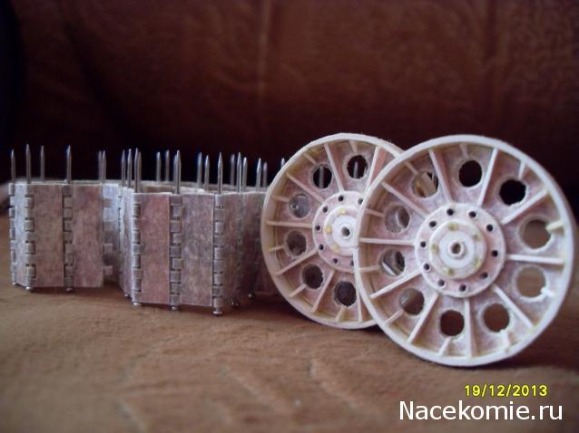 Танк Т-34 - Сборка модели с переделками