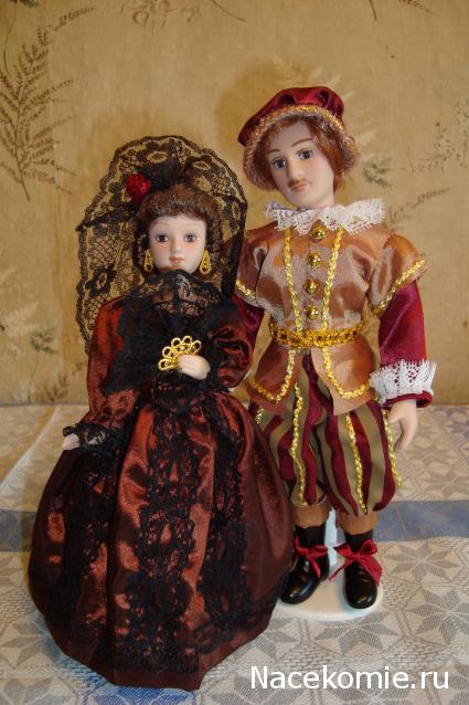 Куклы молда "Дамы эпохи"