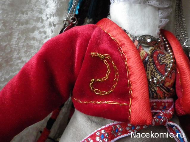 Куклы в народных костюмах №20 Кукла в армянском праздничном костюме