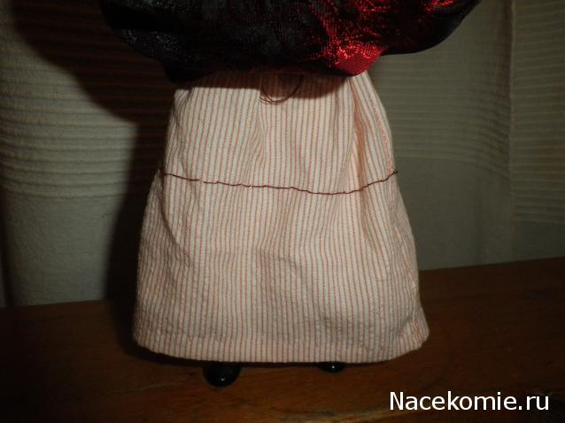 Куклы в народных костюмах №18 Кукла в повседневном костюме Пермской губернии