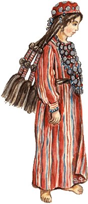 Куклы в народных костюмах №20 Кукла в армянском праздничном костюме