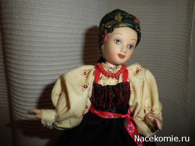 Куклы в народных костюмах №18 Кукла в повседневном костюме Пермской губернии