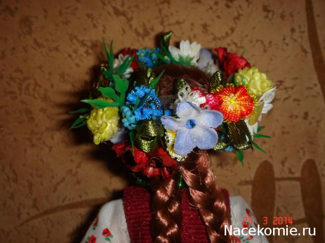 Куклы в народных костюмах №4 Кукла в летнем костюме Киевской губернии