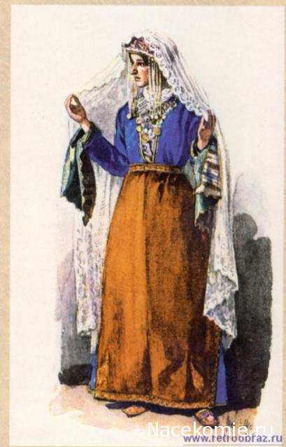 Куклы в народных костюмах №20 Кукла в армянском праздничном костюме