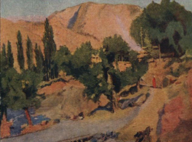 Народный костюм в живописи и графике