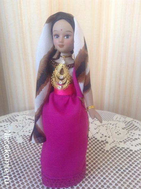 Куклы в Костюмах Народов Мира №1 - Индия