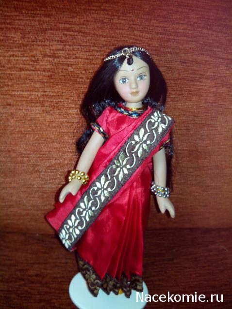 Куклы в Костюмах Народов Мира №1 - Индия
