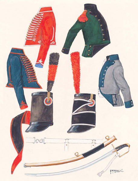 Униформология: польские войска в армии Наполеона и войско Великого Герцогства Варшавского