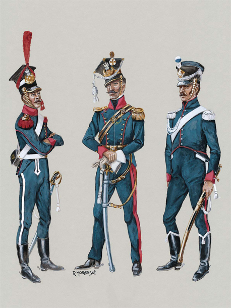 Униформология: польские войска в армии Наполеона и войско Великого Герцогства Варшавского