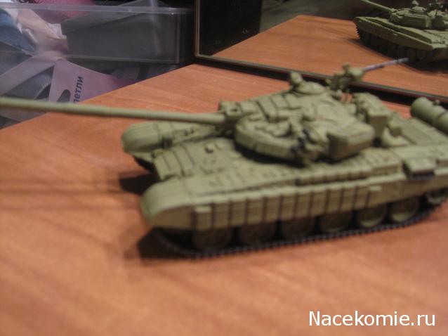 Т-72Б и Т-72Б1 от моделколлект.