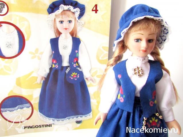 Куклы в Костюмах Народов Мира №4 - Норвегия