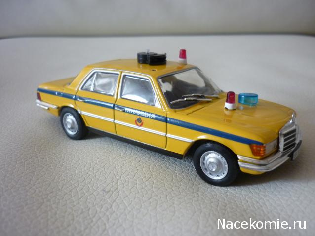 Полицейские Машины Мира №22 Mercedes-Benz 450 SEL