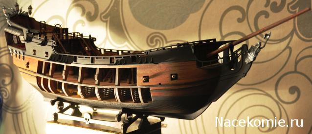 Собери Чёрную Жемчужину. Сборка: Покраска