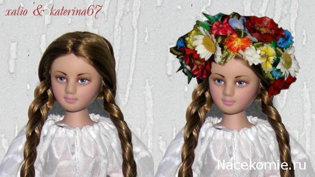 Куклы в народных костюмах №4 Кукла в летнем костюме Киевской губернии