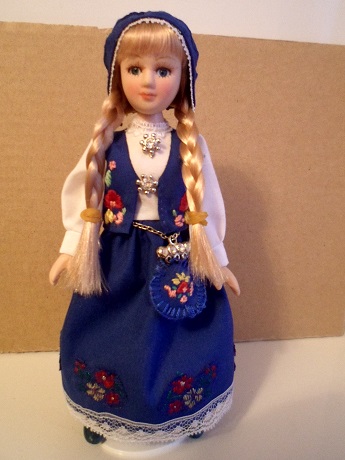 Куклы в Костюмах Народов Мира №4 - Норвегия
