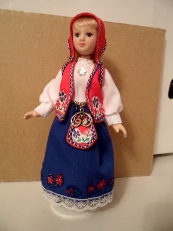 Куклы в Костюмах Народов Мира №4 - Норвегия