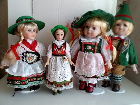 Куклы в Костюмах Народов Мира №6 - Австрия