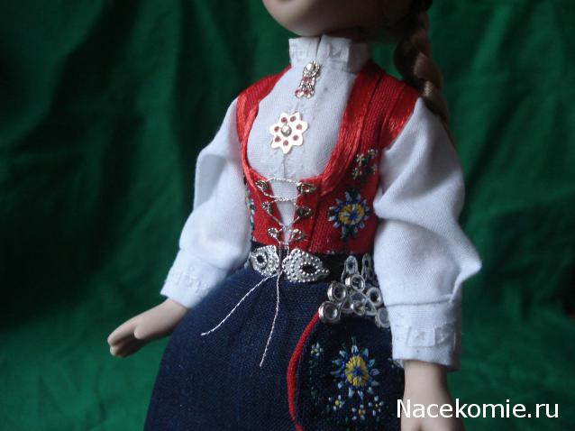 Куклы в Костюмах Народов Мира №4 - Норвегия