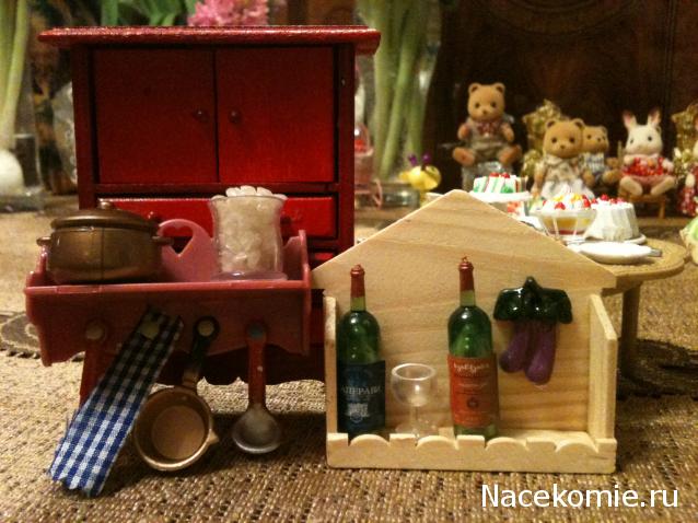 Мебель и аксессуары для кукольного дома НЕ ИЗ ЖУРНАЛА