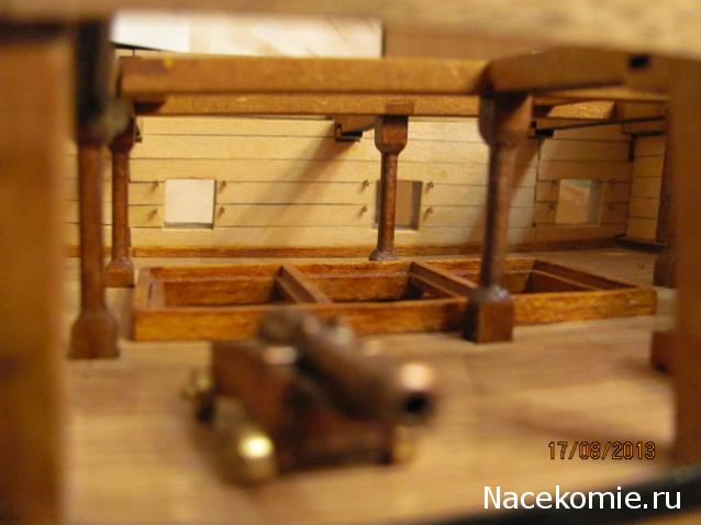 Собери Чёрную Жемчужину. Сборка: обшивка корпуса