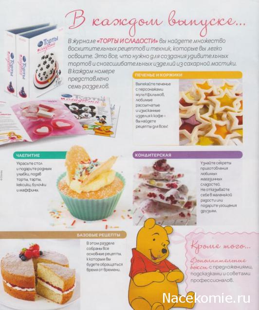 Торты и сладости. Волшебные угощения своими руками - Eaglemoss - тест