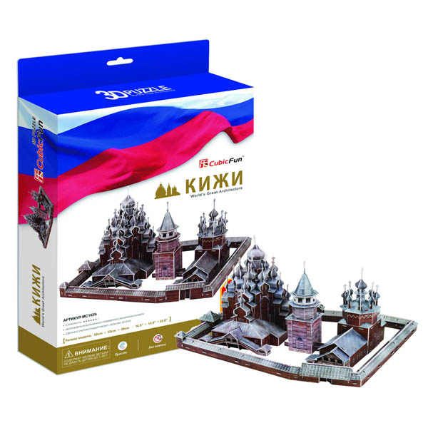 Постройте погост Кижи (масштаб 1:87) - Hachette Коллекция - тест