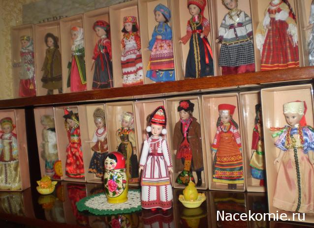 Куклы в народных костюмах №59 Кукла в мордовском летнем костюме