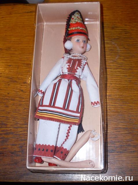 Куклы в народных костюмах №59 Кукла в мордовском летнем костюме