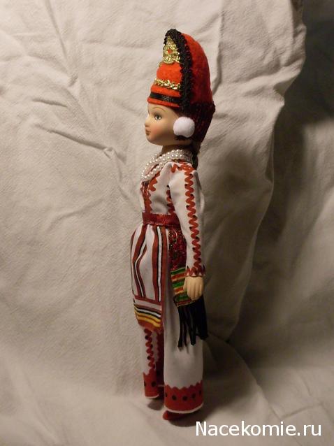 Куклы в народных костюмах №59 Кукла в мордовском летнем костюме